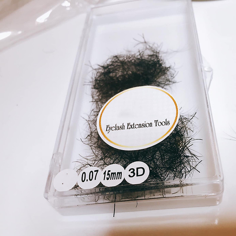 Lông Mi Fan Sẵn 3D Độ Cong D