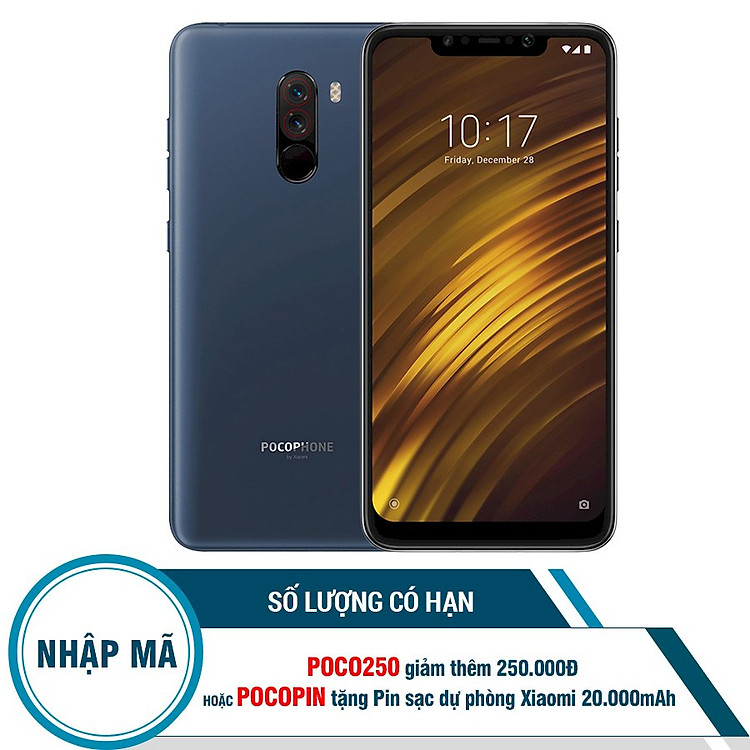 Điện Thoại Pocophone F1 (128GB/6GB) - Hàng Chính Hãng
