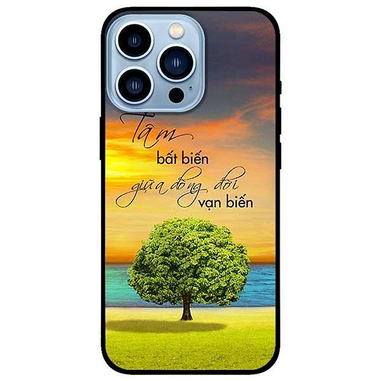 Ốp lưng dành cho Iphone 13 Mini - Iphone 13 - Iphone 13 Pro - Iphone 13 Pro Max - Tâm Bất Biến