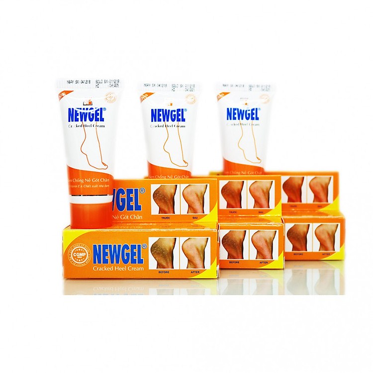 Kem chống nứt gót chân Newgel (Bộ 3)