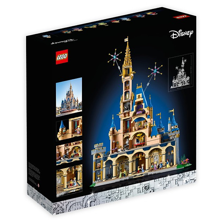 LEGO Disney 43222 - Lâu Đài Disney Chính hãng Giá tốt - Hình ảnh 3