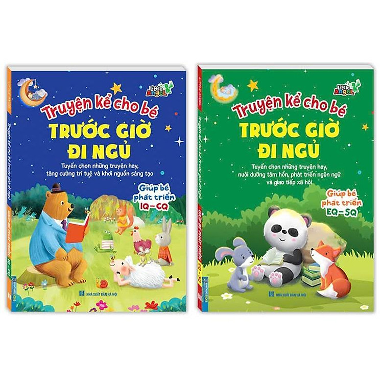 Truyện Kể Cho Bé Trước Giờ Đi Ngủ Giúp Bé Phát Triển IQ CQ + Giúp Bé Phát Triển EQ SQ