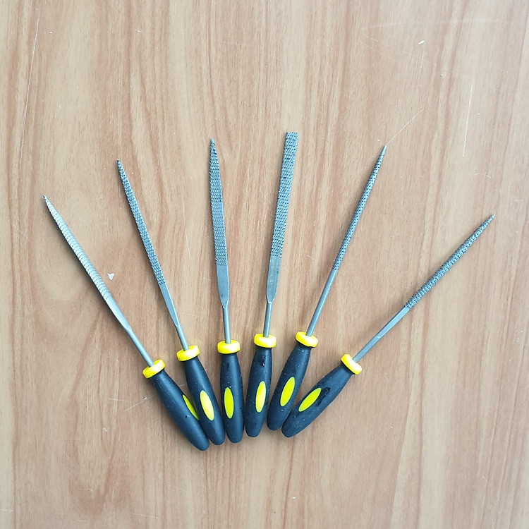 dũa lam xích gắn máy mài 3x6x140mm