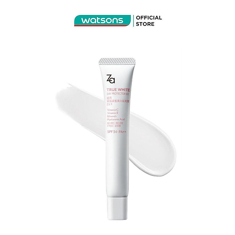 Kem Lót Nâng Tông Chống Nắng ZA True White Day Protector EX SPF34 PA++ 35g