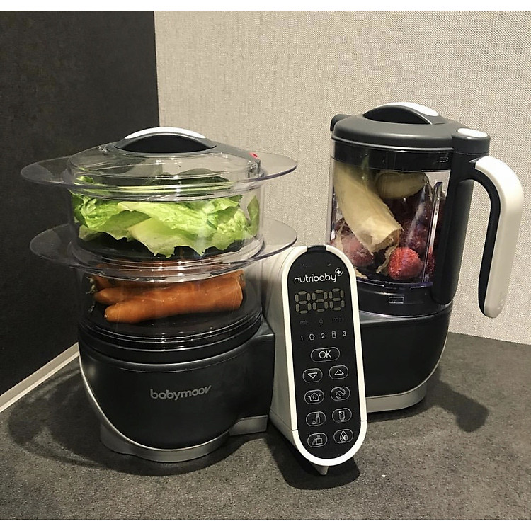 Máy xay hấp Nutri Baby Plus 5 in 1 Chính hãng Tiết kiệm - Hình ảnh 3