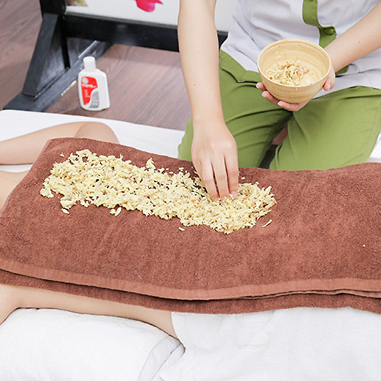 Massage Body Gừng Tươi 75 Phút Tại Apple Spa