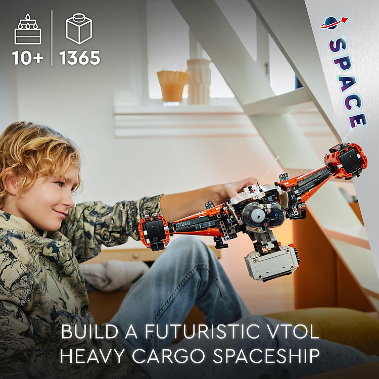 Mua LEGO TECHNIC 42181 Tàu vũ trụ VTOL LT81 Chính hãng Giá rẻ - Hình ảnh 3