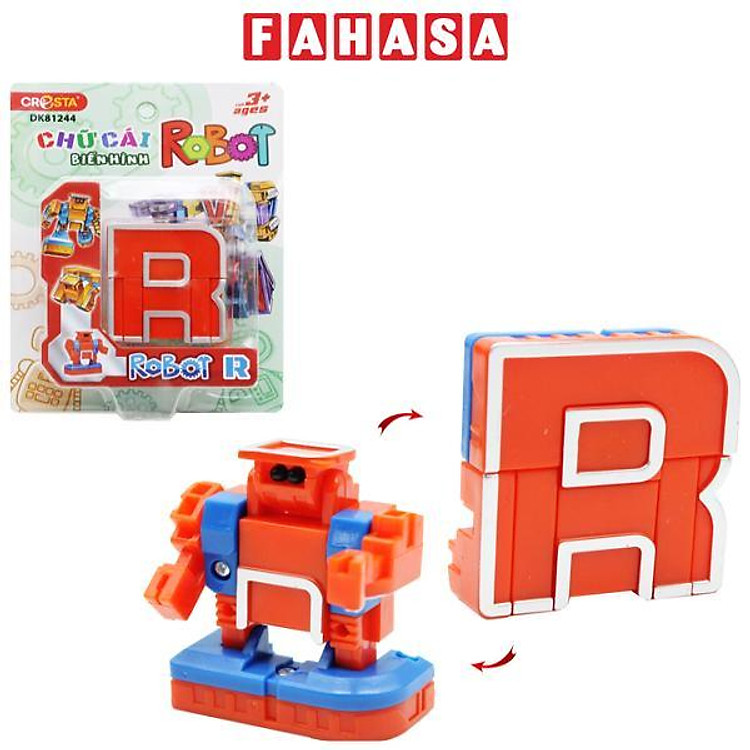 Mua tại Tiki: Đồ Chơi Lắp Ráp Robot Chữ Cái R Chính hãng Giá tốt