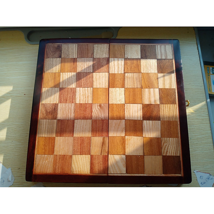 Mua Bàn cờ vua gỗ hương tại Vua cờ Chính hãng Giá rẻ - Hình ảnh 3