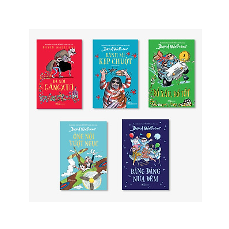 Combo 5Q Sách Văn Học Thiếu Nhi Của David Walliams