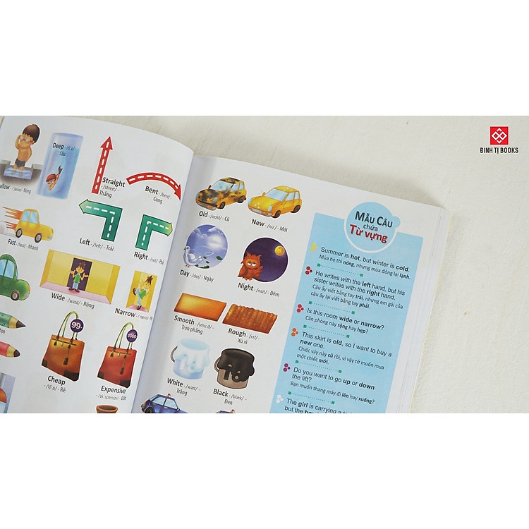 4000 Từ Vựng và Mẫu Câu Tiếng Anh Thiết Yếu Cho Trẻ Em - Song Ngữ Việt Anh Cho Trẻ Từ 4 Tuổi - Ảnh 5