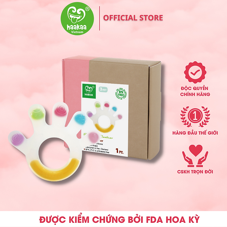 Tìm mua tại Avakids:Gặm nướu hình bàn tay cho bé, tràn ngập Khuyến mãi, Ưu đãi