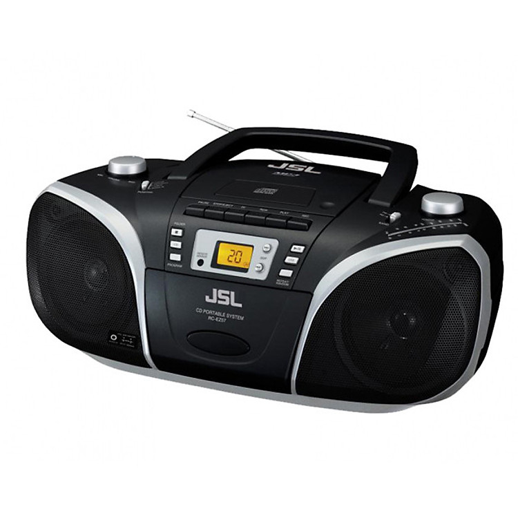 Cassette-Máy CD xách tay JSL RC-EZ57B (Hàng nhập khẩu)