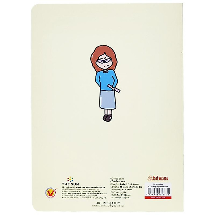 Tập Học Sinh Cô Tiên Xanh (48 trang - 100gsm) - Ảnh 5