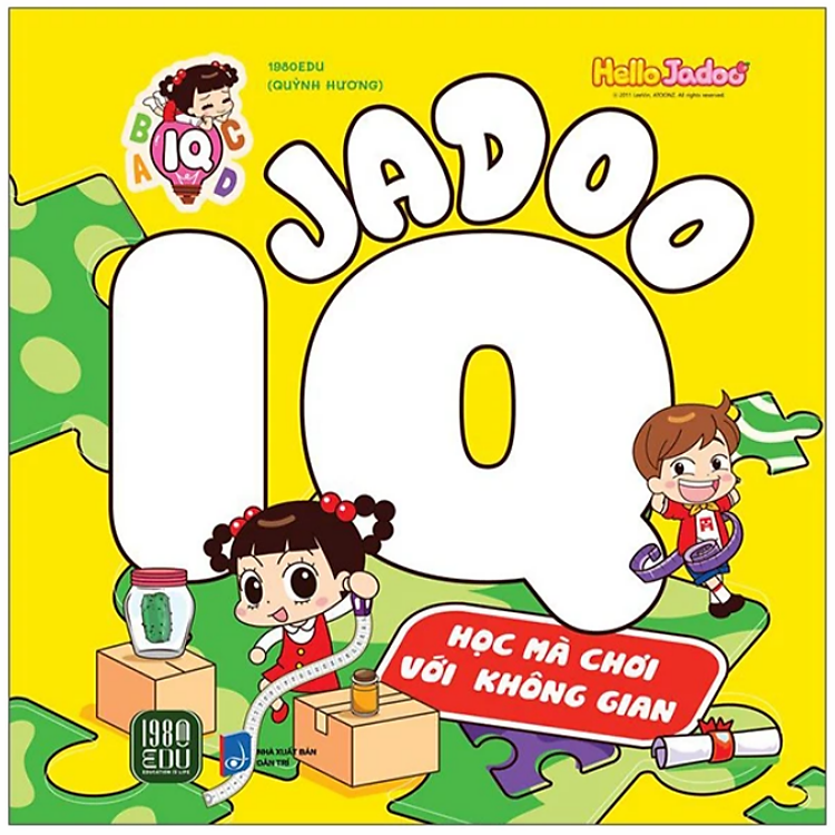 Sách JADOO IQ - Học Mà Chơi