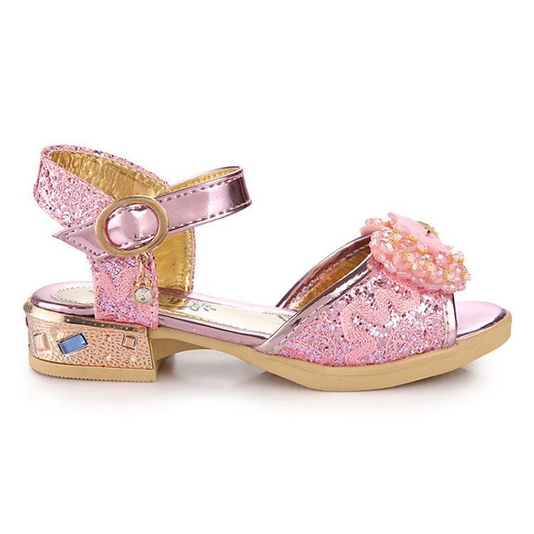 Giày Sandal Cao Gót Cho Bé Gái Trên 3 Tuổi