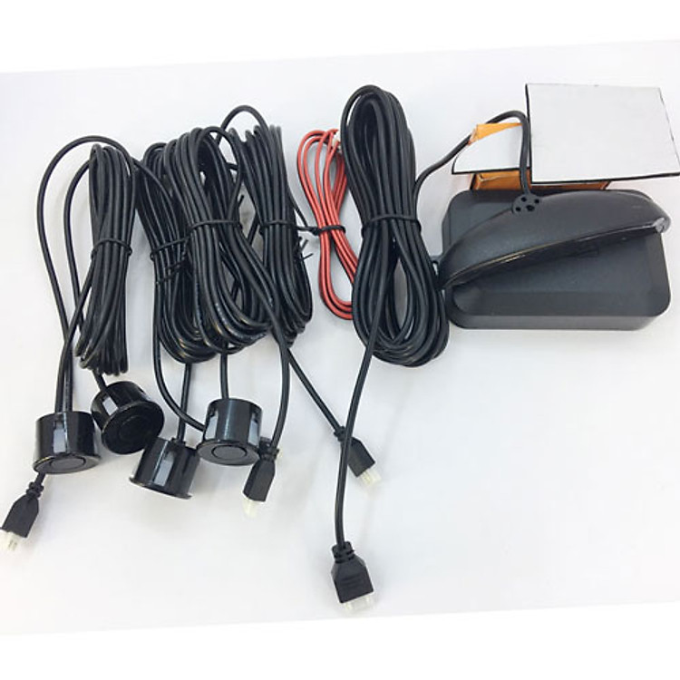 Radar Còi Hinh Lưỡi Liềm 4 Đầu Dò A43 Cao Cấp Cho ÔTô