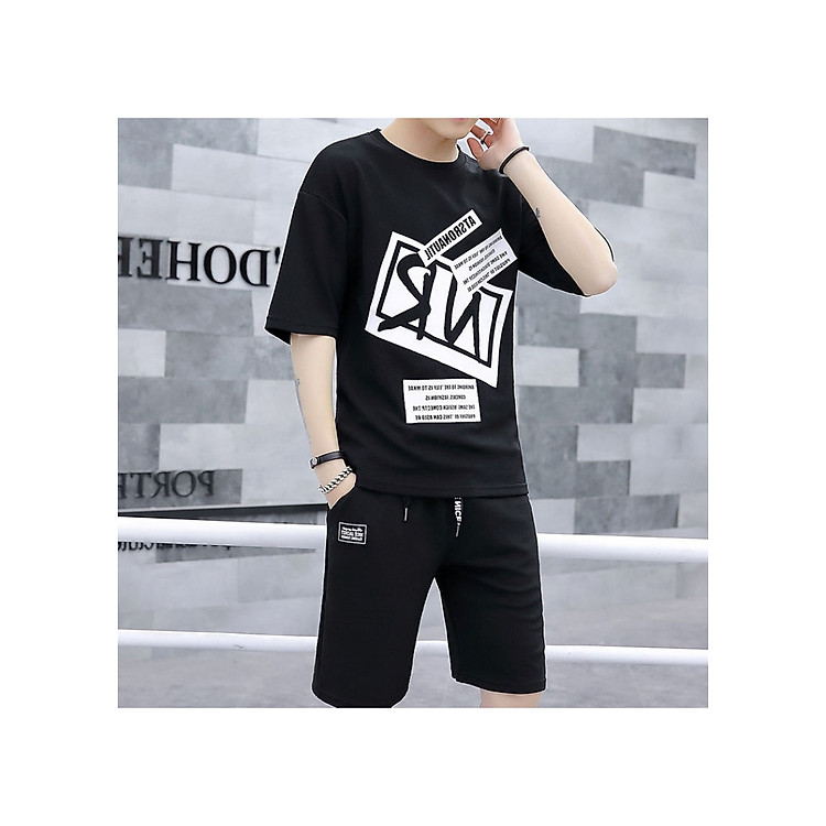 Đồ bộ nam unisex phối cực chất BDB2