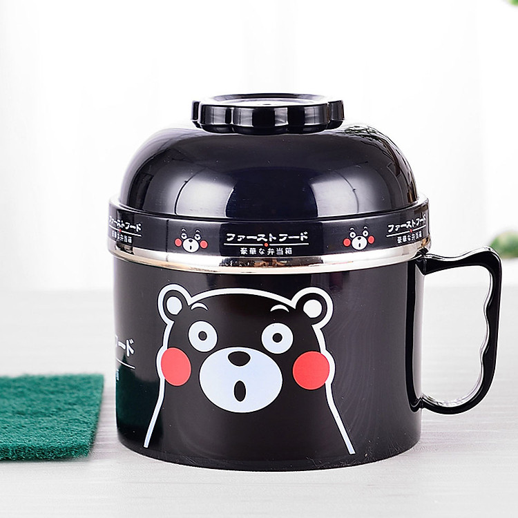 Bát Ăn Mì Có Nắp Đậy Thức Ăn Đa Năng