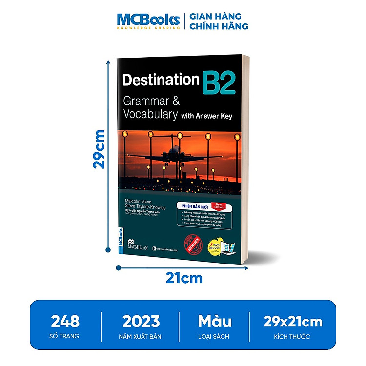Sách - Trọn Bộ Giáo Trình Destination Grammar & Vocabulary B1, B2, C1&C2 phân loại Lẻ/combo PB 2025 (Kèm đáp án)