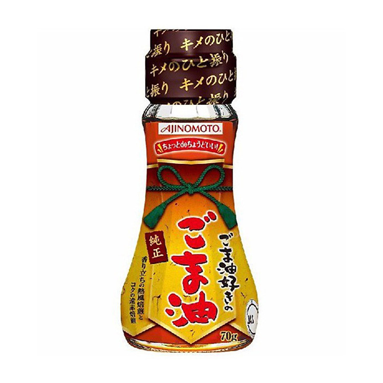 Dầu Mè Nguyên Chất Ajinomoto Nội Địa Nhật Bản 70g (Tặng Trà Sữa Macca)