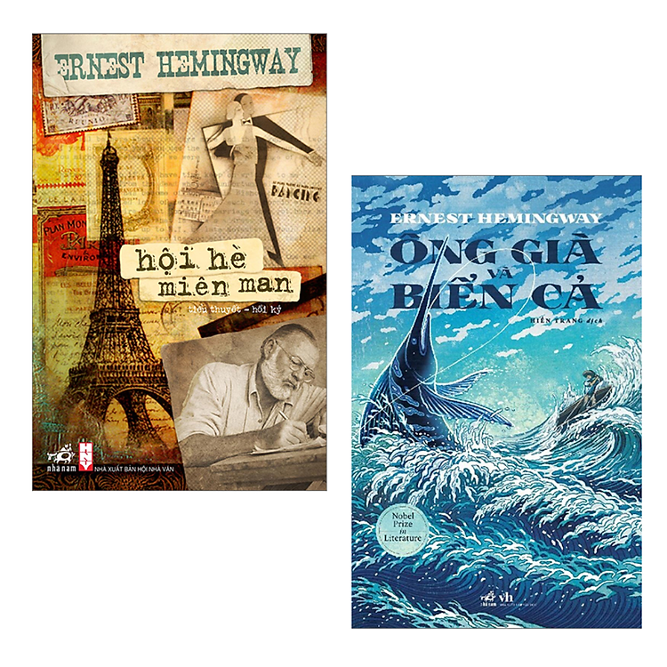 Combo 2 Cuốn Sách Hay Của Tác Giả Ernest Hemingway: Ông Già Và Biển Cả+Hội Hè Miên Man