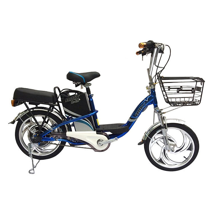 Xe Đạp Điện BMX Inox Màu 18 Inch