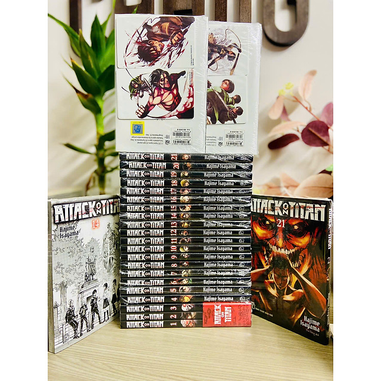 Truyện tranh Attack on Titan full 34 tập (Thíu 2 tập) - Chang Book