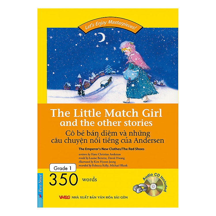 Cô Bé Bán Diêm (Kèm CD) – Tái Bản