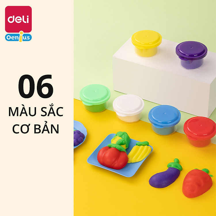 Mua Bộ Đồ Chơi Nặn Bánh Kem Deli Chính hãng Giá rẻ - Hình ảnh 4