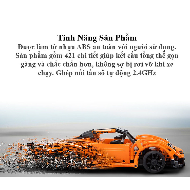 Mua Bộ Đồ Chơi Xếp Hình Siêu Xe Porsche Chính hãng Giá rẻ - Hình ảnh 4