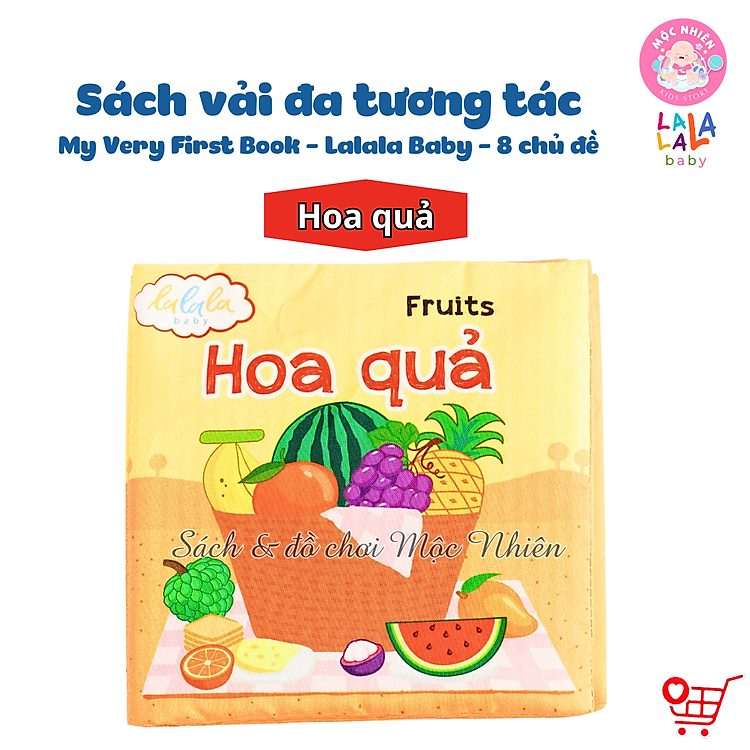Sách Vải Đa Tương Tác Cho Bé Chính hãng Ưu đãi