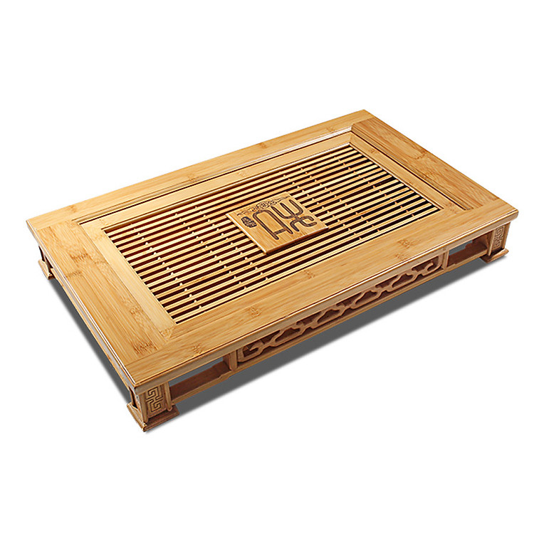 Khay trà gỗ tre tự nhiên