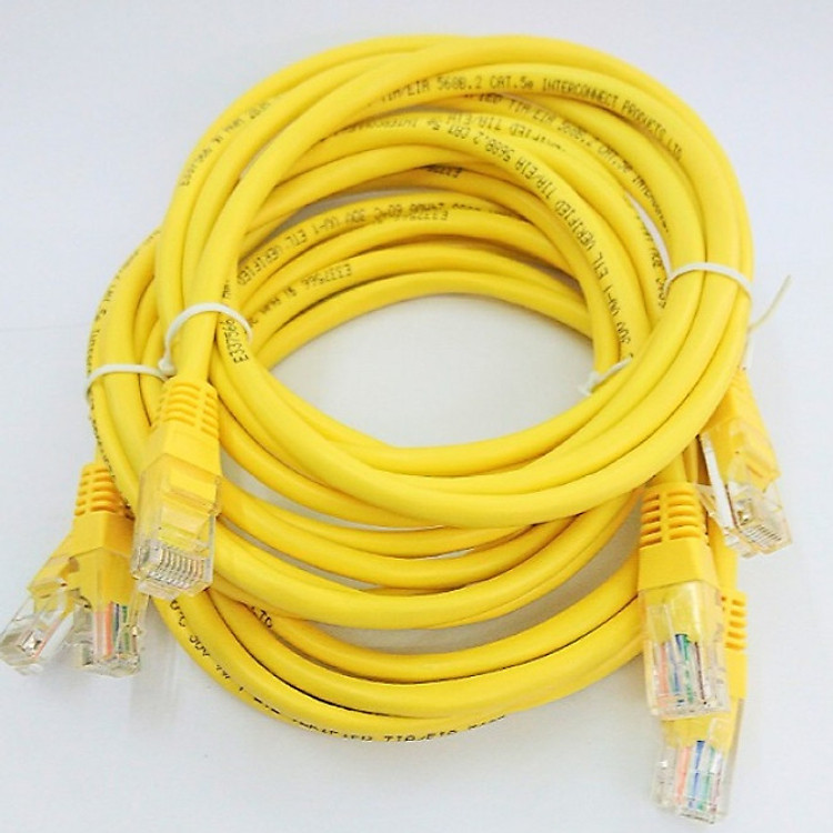 Combo 3 Dây Mạng Đúc Sẵn Cat5 Dài 1m