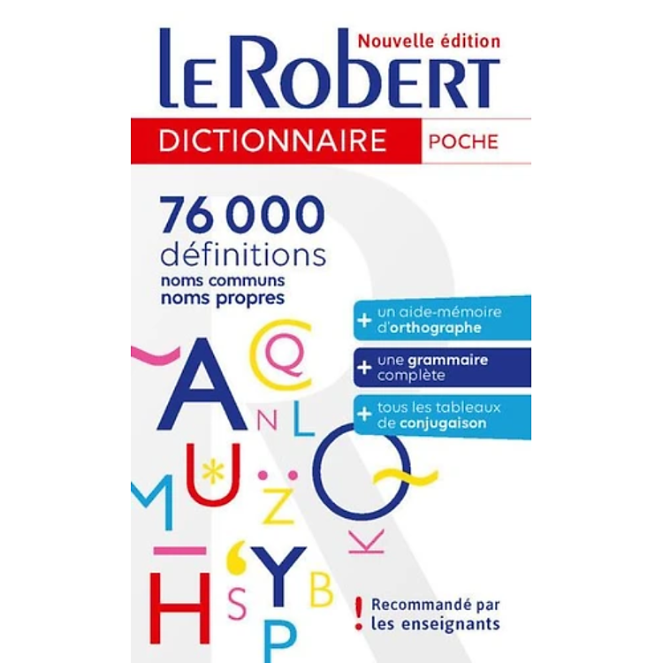 Từ điển tiếng Pháp: Le Robert De Poche