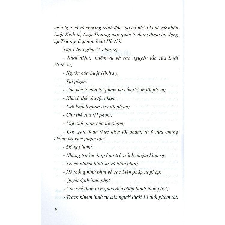 Hướng Dẫn Môn Học LUẬT HÌNH SỰ - Tập 1 - Ảnh 4