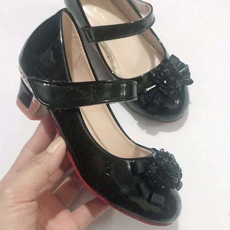 Giày cao gót 3cm cho bé gái 91208 sz25-34