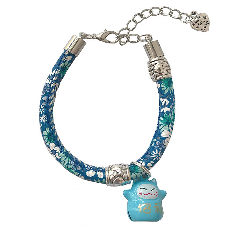 Vòng Cổ Chó Mèo Dây Da Chuông Đồng (Giao Màu Ngẫu Nhiên)