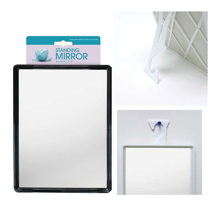 Gương soi để đứng & treo 18x23cm Uncle Bills BH0801