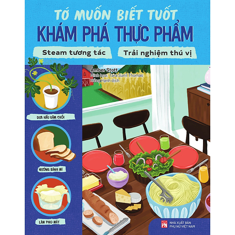 Sách Tớ Muốn Biết Tuốt - Khám phá thực phẩm/Khám phá nông trại/Thám hiểm tự nhiên/Giải phẫu cơ thể người