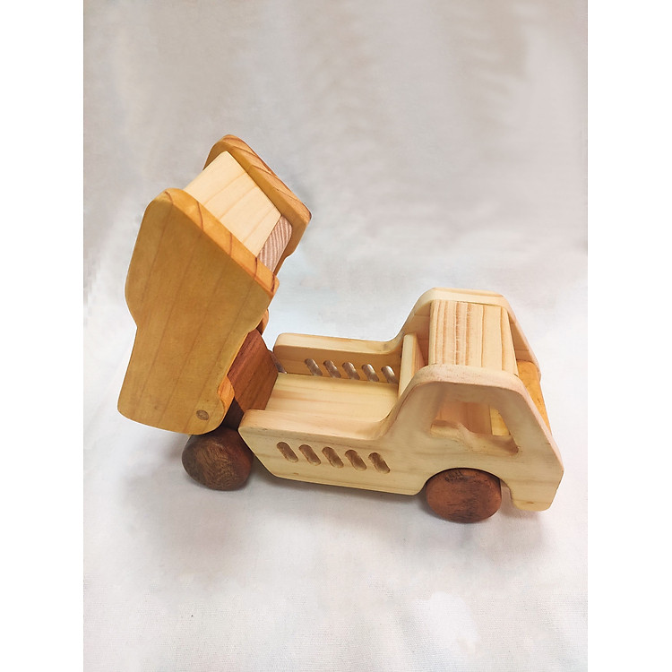 Đồ chơi gỗ xe tải cho bé Chính hãng Giá rẻ - Hình ảnh 2