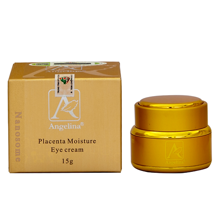 Angelina Placenta Moisture Eye Cream - Kem Hỗ Trợ Trị Thâm Quầng Mắt Chiết Xuất Nhau Thai Cừu 15gram