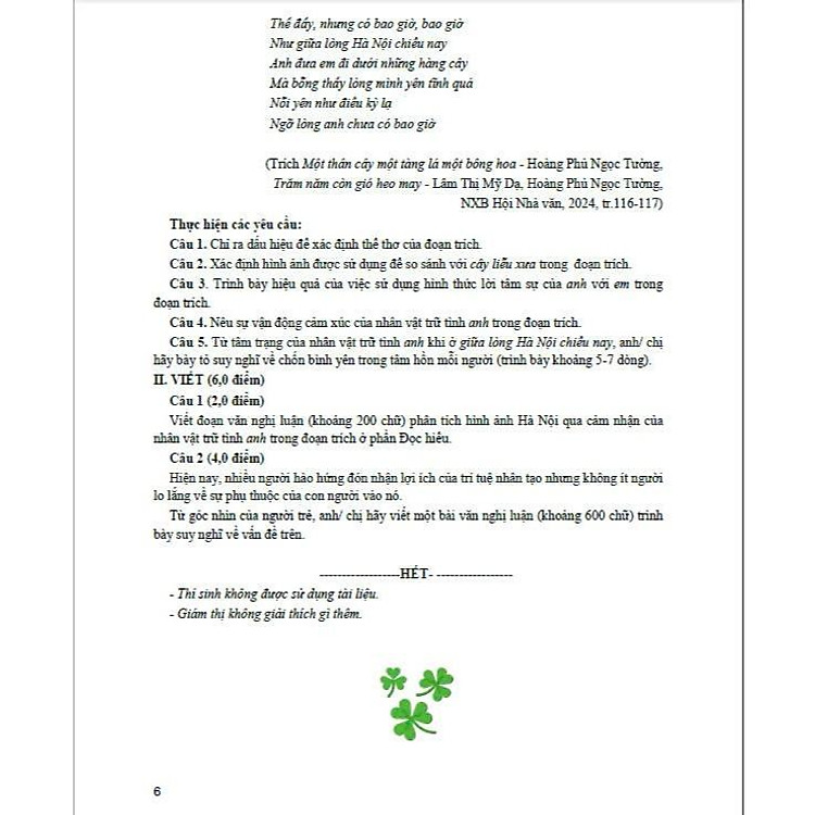 Luyện Thi Tốt Nghiệp THPT Theo Hướng Đánh Giá Năng Lực Môn Ngữ Văn - Áp Dụng Từ Kì Thi 2025 - Ảnh 4