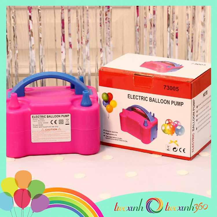 Máy Bơm Bong Bóng Tiệc Electric Balloon Pump - Ảnh 2