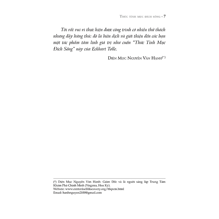 Thức tỉnh mục đích sống - Eckhart Tolle - Ảnh 5