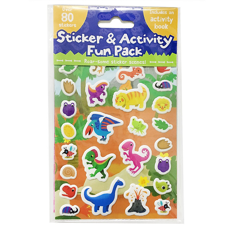 Sách Dinosaurs - Puffy OVERBARCODED