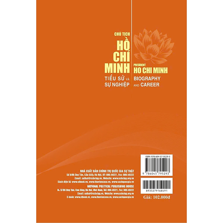 Chủ tịch Hồ Chí Minh - Tiểu Sử và Sự Nghiệp (bản in 2024) - Ảnh 2