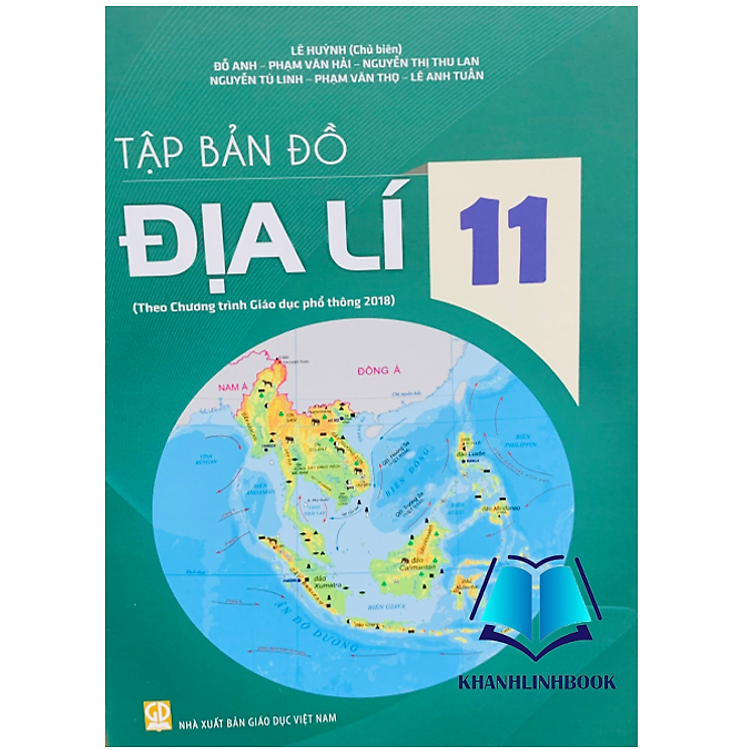 Tập Bản Đồ Địa Lí 11 (theo chương trình GDPT 2018)