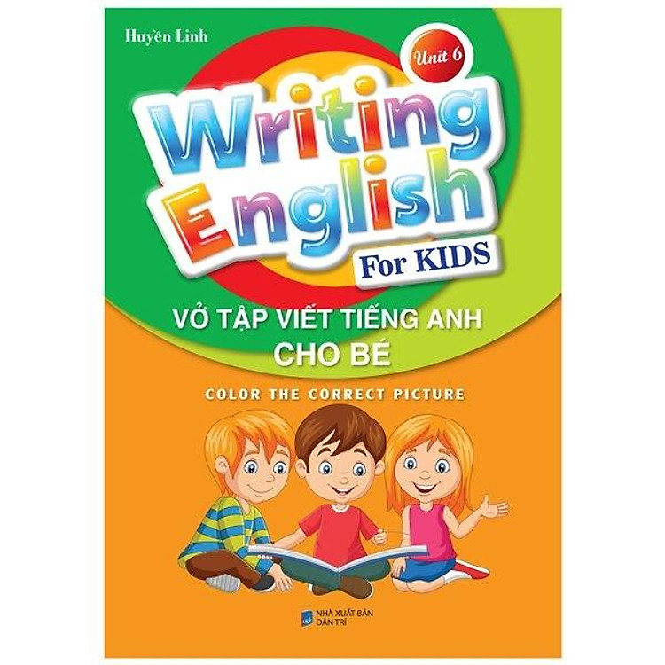 Vở Tập Viết Tiếng Anh Cho Bé – Tập 6