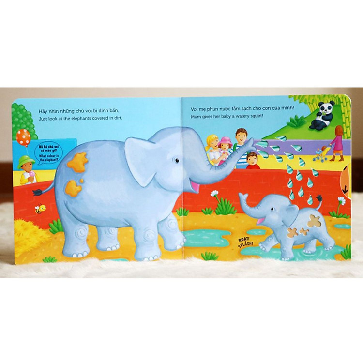 Sách Tương Tác - Sách Chuyển Động - Busy - Zoo - Sở Thú - Ảnh 3